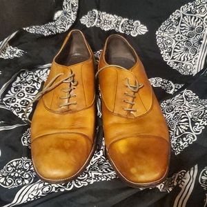 Cole Haan Men's Williams cap toe Oxford   12 M Tan